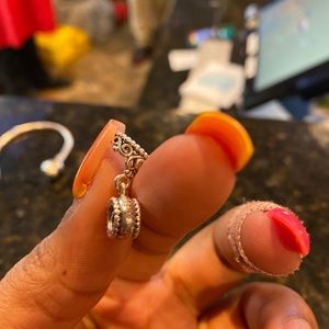 Pandora Jewelry - silver promise ring charm Pandora Jewelry - silver promise ring charm